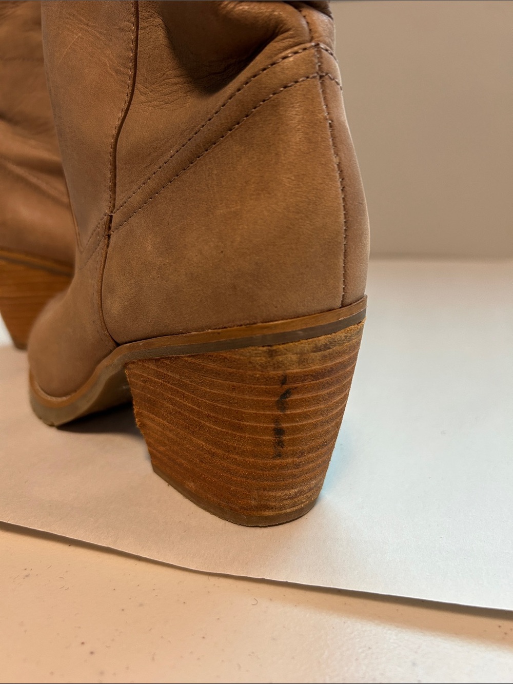 Report Leather Boho Heeled  Boots - Picture 12 of 13